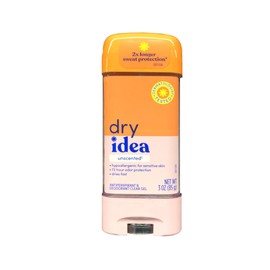 Dry Idea Advanced Dry Unscented Antiperspirant & Deodorant Clear Gel 3 oz (Pack of 9)