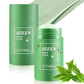 HOUSN Green Tea Deep Cleanse Mask, Pack of 1, Green Mask Stick for Deep Cleansing, Pore Refinement with Green Tea Extract, Soothing Moisturiser for All Skin Types, Easy to Use