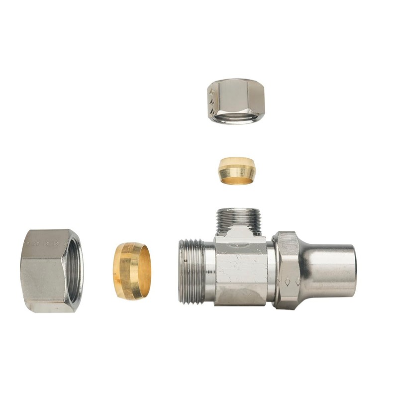 BrassCraft 1/2 in. Nom Comp Inlet x 3/8 in. O.D.