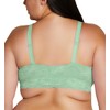 Cosabella Womens Say Never Ultra Curvy Sweetie Bralette, Ghana Green,