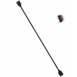 Computer-Motherboard-Verlängerungskabel, RGB-Schnittstellen-Verlängerungskabel, 12 V RGB 4-polig/5 V, ARGB, 3-polig, 1-4/1-5-Anschluss-Hub (50 cm, 5 V-3PIN)