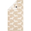 Cawö We Love Dogs 6246 Hand Towels Natural Beige -