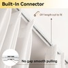 FELIDESIGN Curtain Track, Ceiling Curtain Track for Room Divider, Ceiling