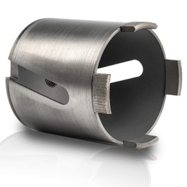 Rendech® 82 mm Drill Bit for Sockets - Diamond Can Drill 82 mm Masonry, Concrete, Brick, KS Stone and much more