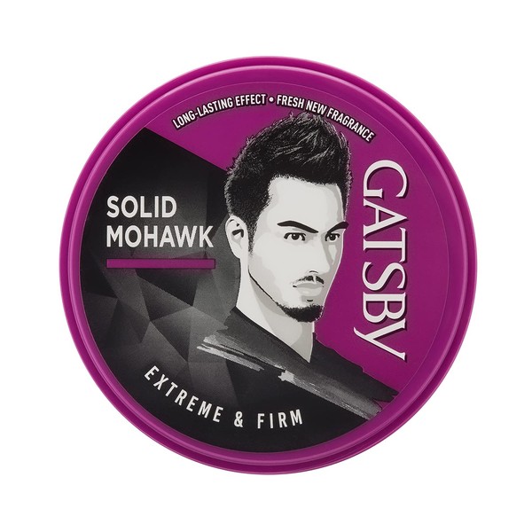 Gatsby Hair Styling Wax Mohawk Firmed Extreme & Firm - 75g