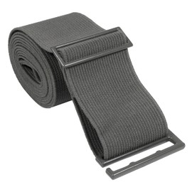 Gelante Lady Invisible Belt - Web Canvas Elastic Adjustable Skinny No Show Belt-2051-Gray (0-14)