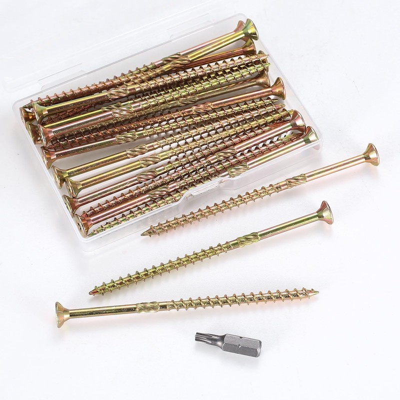 Wood Screws Torx Screws Set, 5.0 x 90 mm Decking