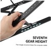 KONTONTY Laptop Cooling Stand Fan Desk Adjust Height Angle Slip