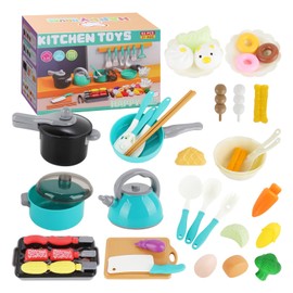 ZDNT Play Kitchen Accessories, Children's Kitchen Accessories, Children's Kitchen Role Play, Kitchen Toy, Children's Kitchen Role Play, Kitchen Accessories Cooking Set, for Children, Toy Gift, Boys