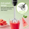 Bonsenkitchen Hand Blender, Immersion Blender with 2 Mixing Speeds, Portable