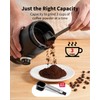 SHARDOR Electric Super Silent Blade Coffee Grinder, Timed Grind Control