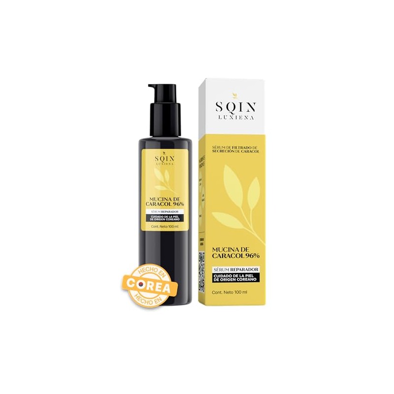 Sqin Luxiena Serum Baba de Caracol Coreano, Mucina de Caracol