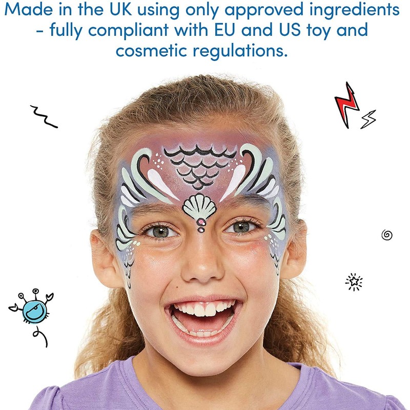 Snazaroo Tiger Face Paint Theme Kit