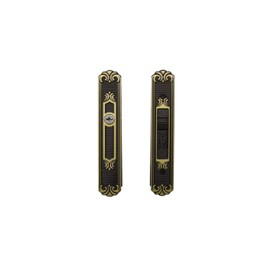 LIXIL Parts, Door and Sliding Door Parts, Lock, Entrance, Shop, Sliding Door, Combination Lock: Internal and External Lock [L1Y32], Bronze (L1Y32)