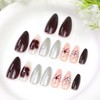 Almond Press on Nails Medium Fake Nails Press ons with