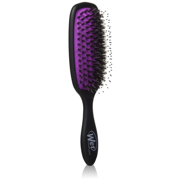 J&D Beauty Wet Brush, Pro Shine Enhancer Detangle Brush, Black