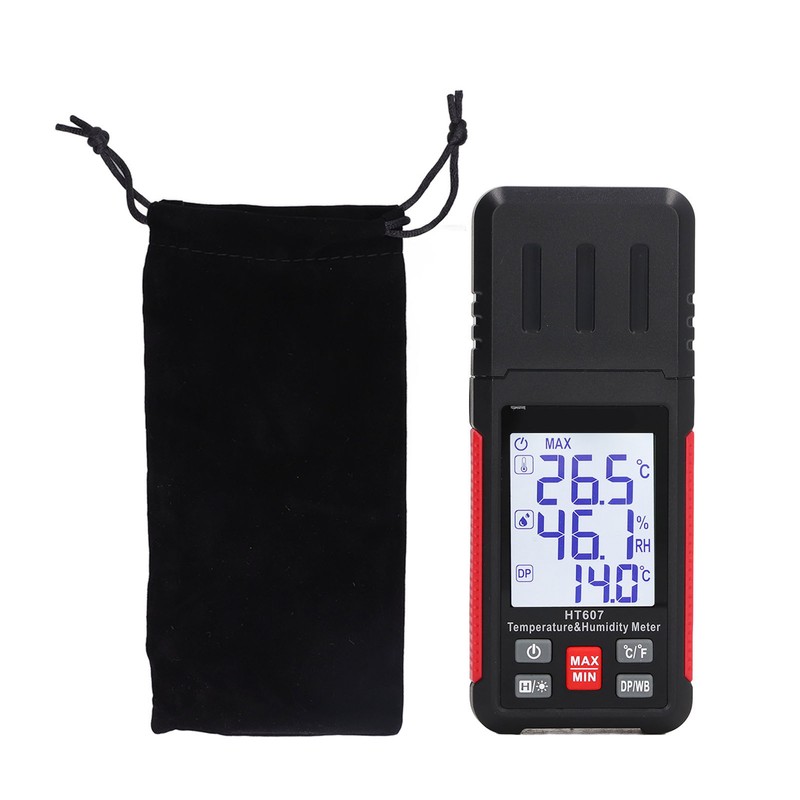 Handheld Temperature Humidity Meter High Accuracy ABS Hygrometer Thermometer Temp