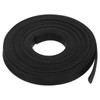 sourcing map Expandable Sleeving,1-inch 25ft Cable Sleeve, Black