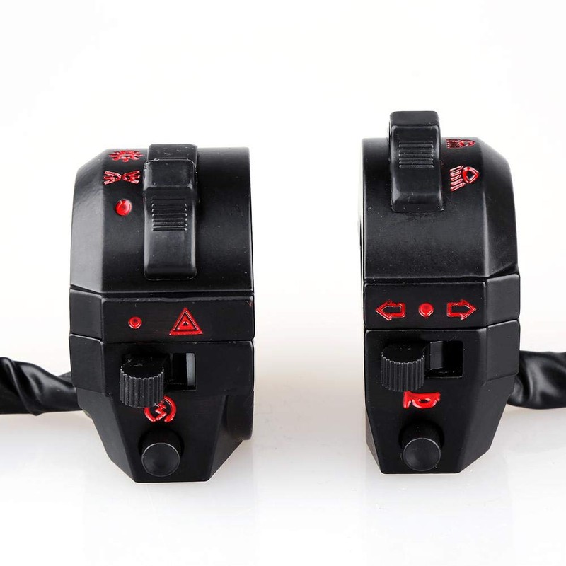 Pair Left & Right Motorcycle Switch Controller Left and Right