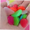 Levemolo Glow in Dark Garden Pebbles 400pcs Aquarium Stones Fish