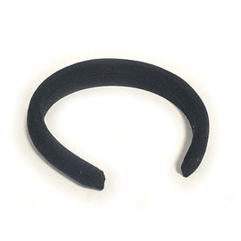 SINARRE Velvet Wide Headbands for Women Soft Head Bands Hair Accessories(G09)(Black)