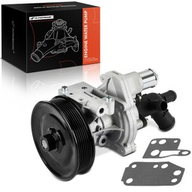 A-Premium Engine Water Pump with Gasket Compatible with Ford Transit-150, Transit-250, Transit-350, Transit-350 HD, 2015 2016 2017 2018 2019, 3.2L, Replaces# BK3Z8501B