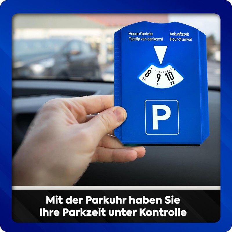 PROCAR EQUIPMENT Parking Disc Car German Quality Multifunction (Parking Disc