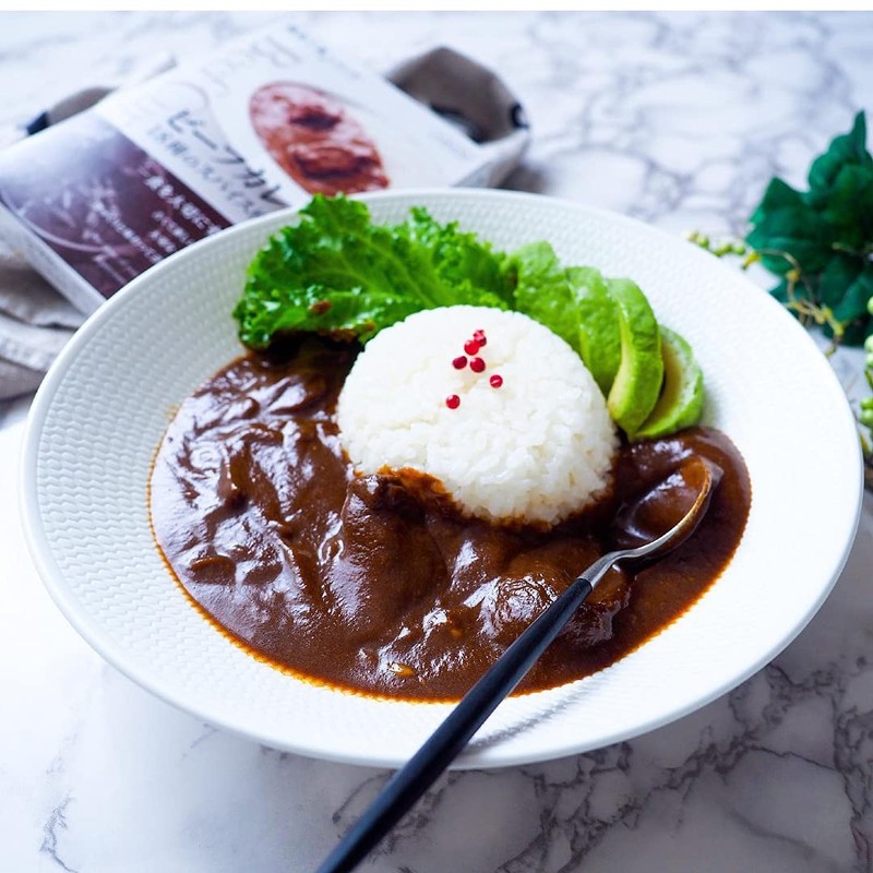 2 Assorted Curry: Beef Curry and Vegetable Curry (Nakato Azabu-Juban
