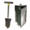 Lesche 1V_WWMFG-TH18-SER-L Mini Sampson 18" T-Handle Shovel with Serrated Blade
