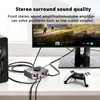 DUOPURUI RCA Stereo Audio Switcher, 2 in 1 Out /