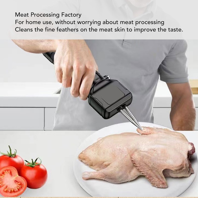 Chicken Plucker Handheld Poultry Feather Removal Machine for Ducks Geese