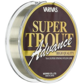 Varivas Nylon Line, Barivas Super Trout Advance, 328.4 ft (100 m), No. 0.5, 2.5 lb, Misty Brown