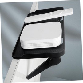 LIFKOME 2pcs Monitor Mount Bracket Flat Screen Tv Stand Monitor Riser Screen Shelf Tv Storage Shelf Non-Slip Surface