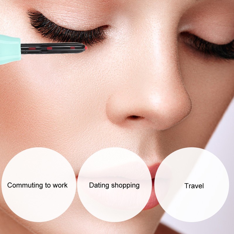 Eyelash Curler Natural Electric Eyelash Curler Fast Heating Long Lasting