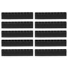 QUARKZMAN Screwdriver Bit Holder Organiser 82 x 9.5 x 16