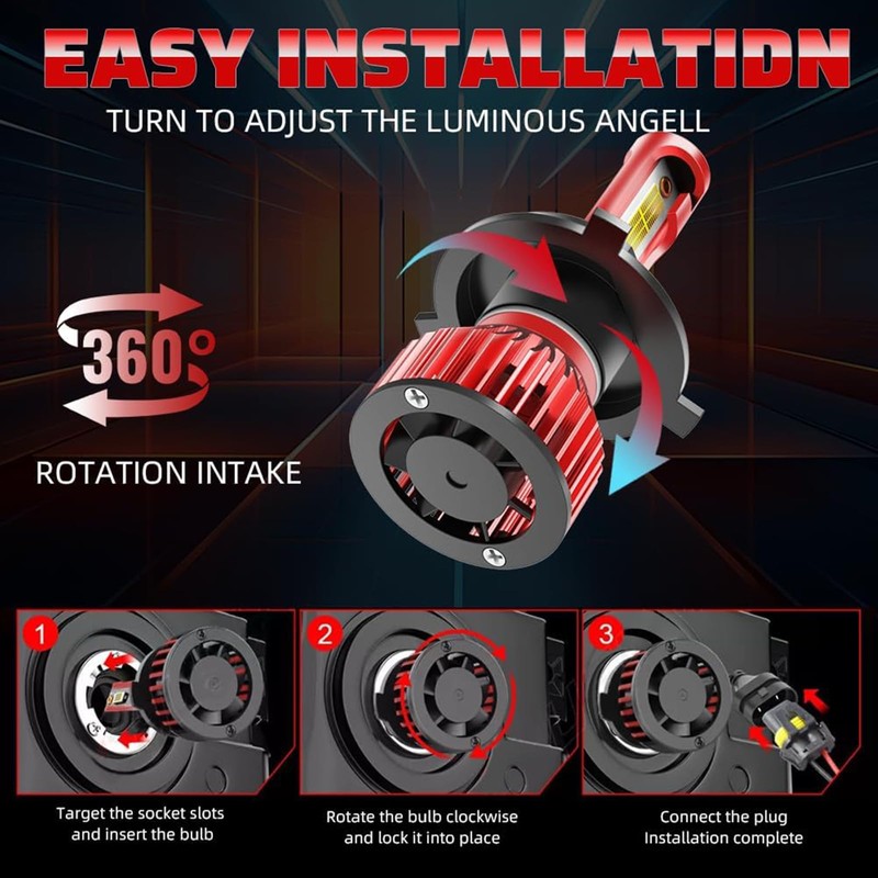 qobsos Fit for Honda CRV Light bulbs 500% Brightness LED