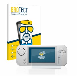 BROTECT Anti-Glare Protective Glass for Evercade EXP Protective Film Tempered Glass Matt [Extremely Scratch-Resistant 9H, Anti-Reflection, Anti-Fingerprint]