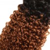 Niciitysi Color 1B30 Human Hair Light Brown Curly Wave Bundles