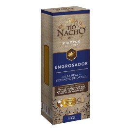 Tío Nacho Shampoo Engrosador Anti-Caída. Botella Con 415ml.
