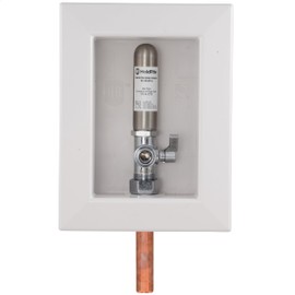 Holdrite HR-AFRA-M-1 Fire Rated Appliance/Fixture Outlet Box Hammer Arrestor for Ice Makers/Water Dispensers, Dishwashers, Sinks, Toilets, White