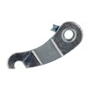 Brake cam with contact flag, for brake shield with internal