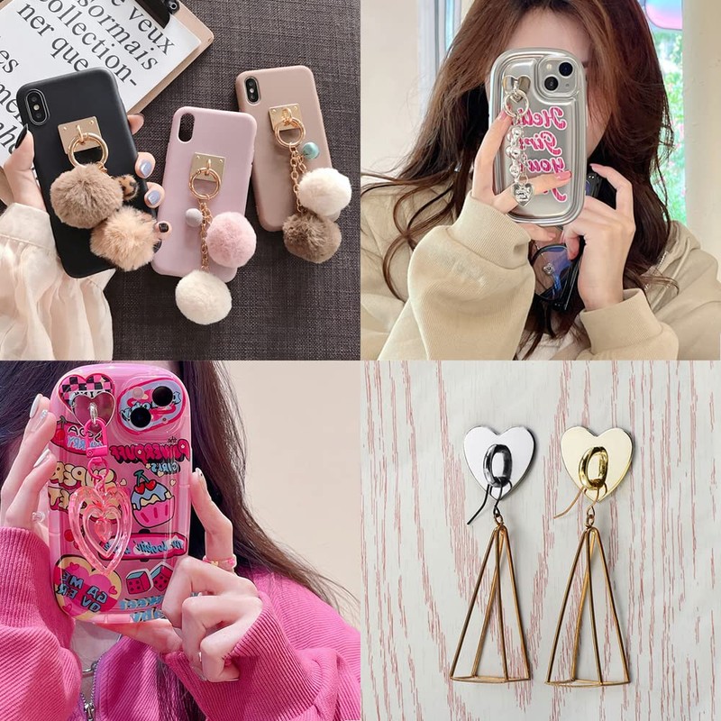 Samcos Key Ring Hanger Set of 2 Parts, Metal, Smartphone