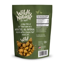 Wildly Natural Cat Treats, Chicken Flavor, 2.5 oz