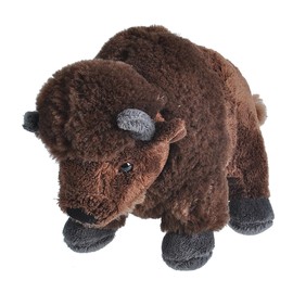 Wild Republic Bison Plush, Stuffed Animal, Plush Toy, Gifts for Kids, Cuddlekins 8 Inches