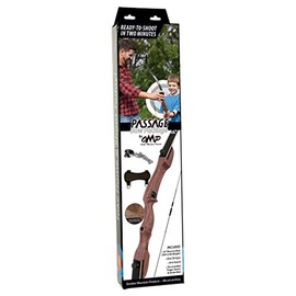 October Mountain Products Package B Passage 54 in. Recurve Bow Package (RH - 20 lbs.)