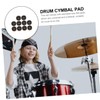 FUNOMOCYA Drum Set Pad 10 Pcs Cymbal Felt Pads Durable
