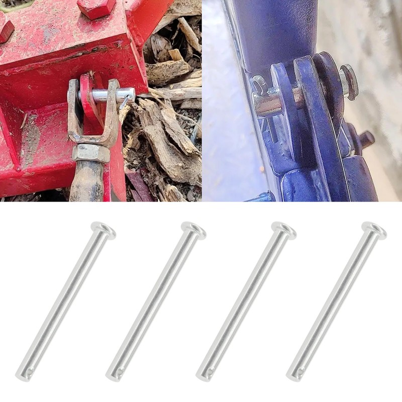 20 PCS 304 Stainless Steel Single Hole Clevis Pins,M4 M5