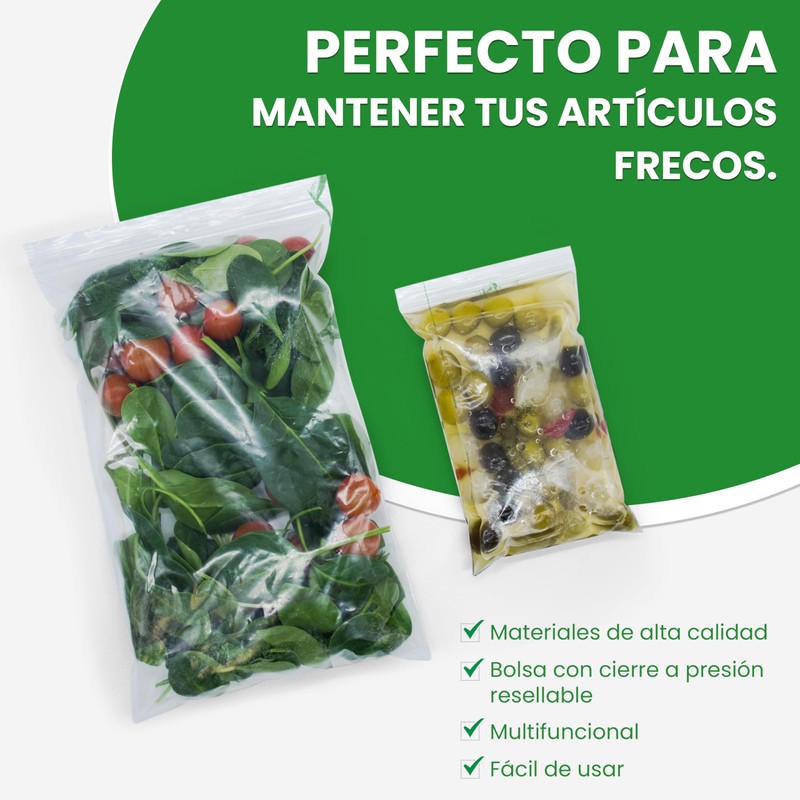 MARCPRINT Set of 100 automatic re-utilisables in plastic transparent de