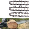 3-Pack 20 Inch Chainsaw Chain 325" Pitch .058" Gauge 76