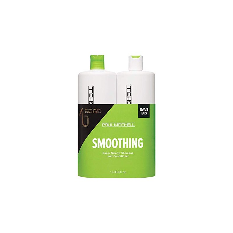 Paul Mitchell Super Skinny Smoothing Liter Duo